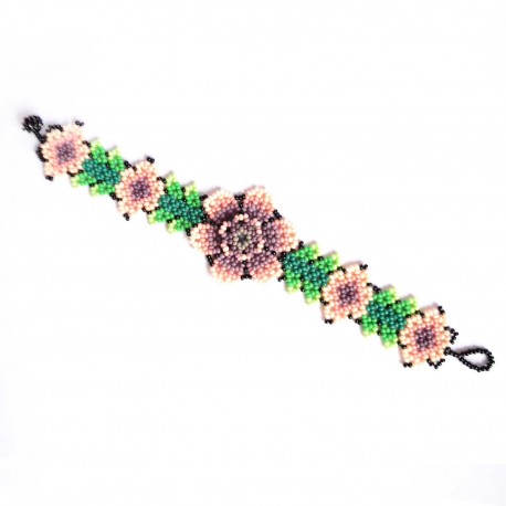 Pulsera de chaquira | Huichol