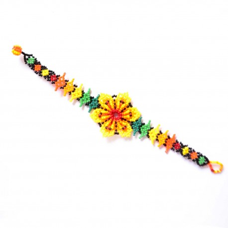Pulsera de chaquira | Huichol