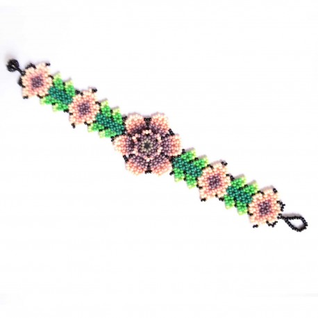 Pulsera de chaquira | Huichol