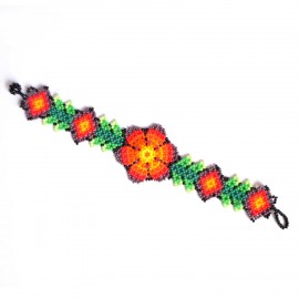 Pulsera de chaquira | Huichol