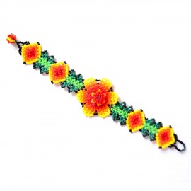 Pulsera de chaquira | Huichol