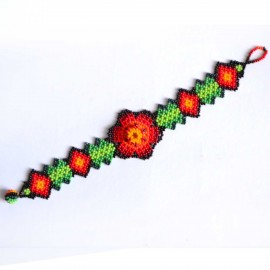 Pulsera de chaquira | Huichol