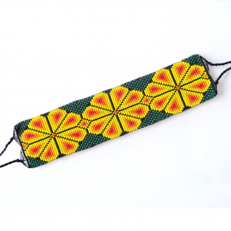 Pulsera de chaquira | Huichol
