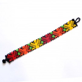 Pulsera de chaquira | Huichol