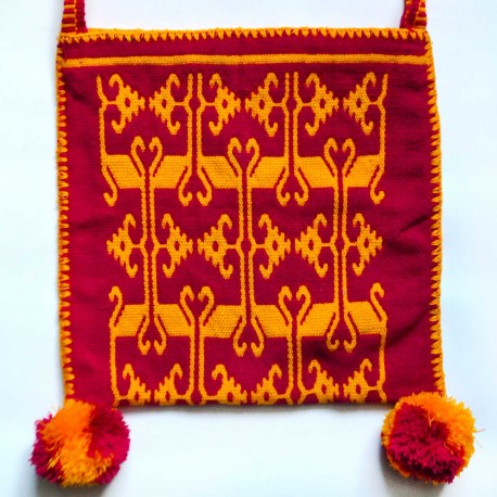 Morral de Arte Huichol