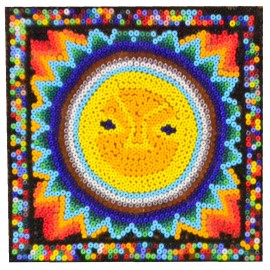 Cuadro de chaquira | Huichol