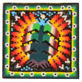 Cuadro de chaquira | Huichol