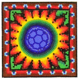 Cuadro de chaquira | Huichol