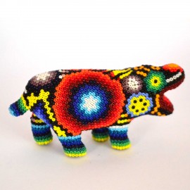 Hipopotamo | Arte Huichol