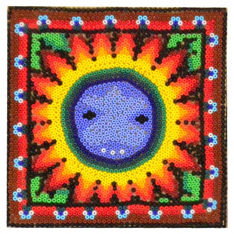 Cuadro de chaquira | Huichol