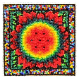 Cuadro de chaquira | Huichol