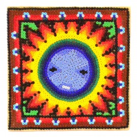 Cuadro de chaquira | Huichol