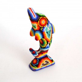 Delfín | Arte Huichol,Venado | Arte Huichol