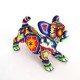 Perro Chihuahua | Huichol,Tortuga | Arte Huichol